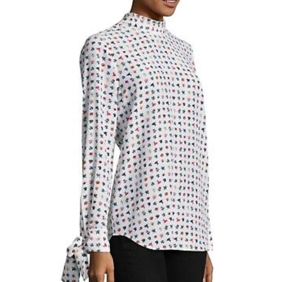 BNWT equipment aurora floral blouse 🌺💐🌼 - Picture 2 of 6